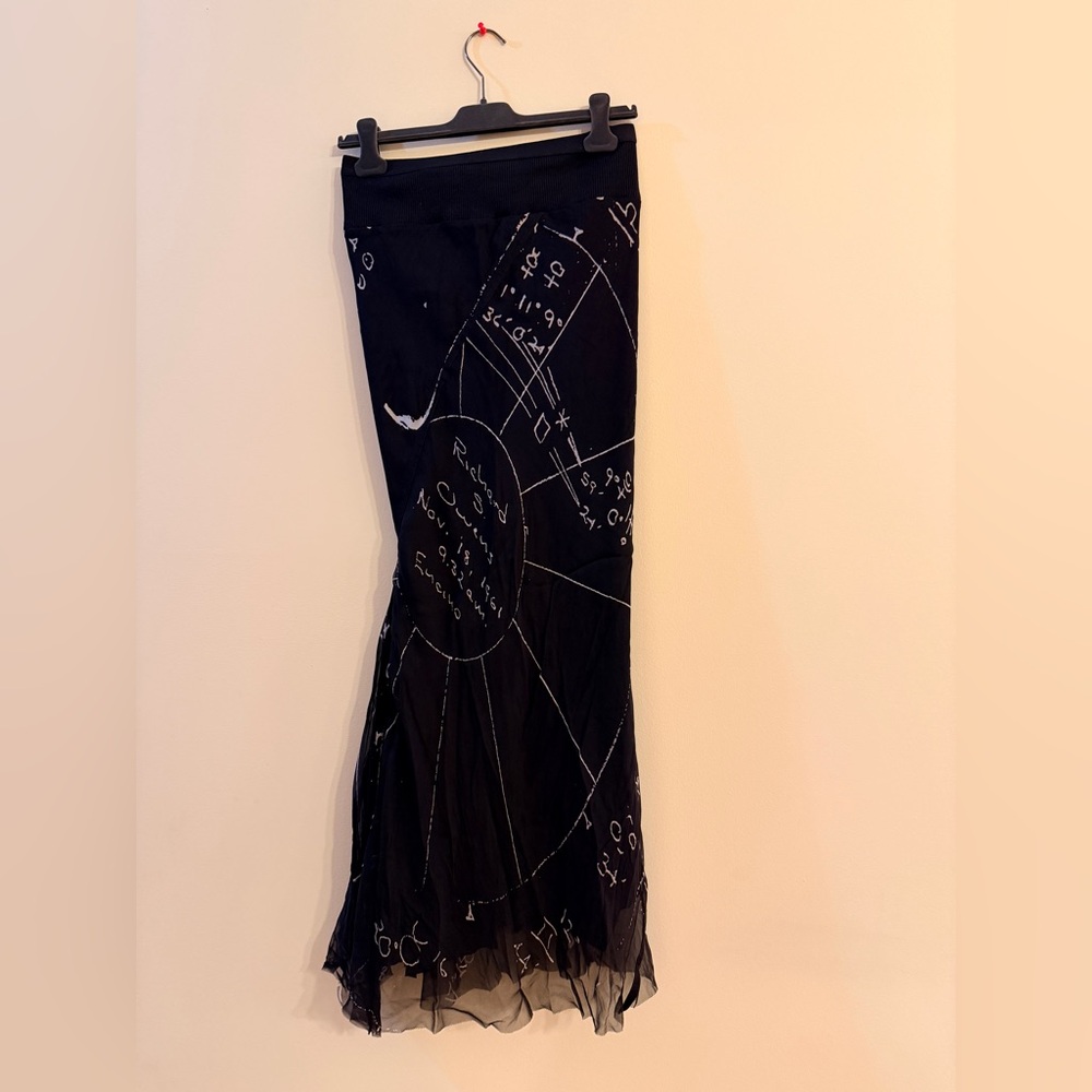 Rick Owens Calf Bias Skirt
